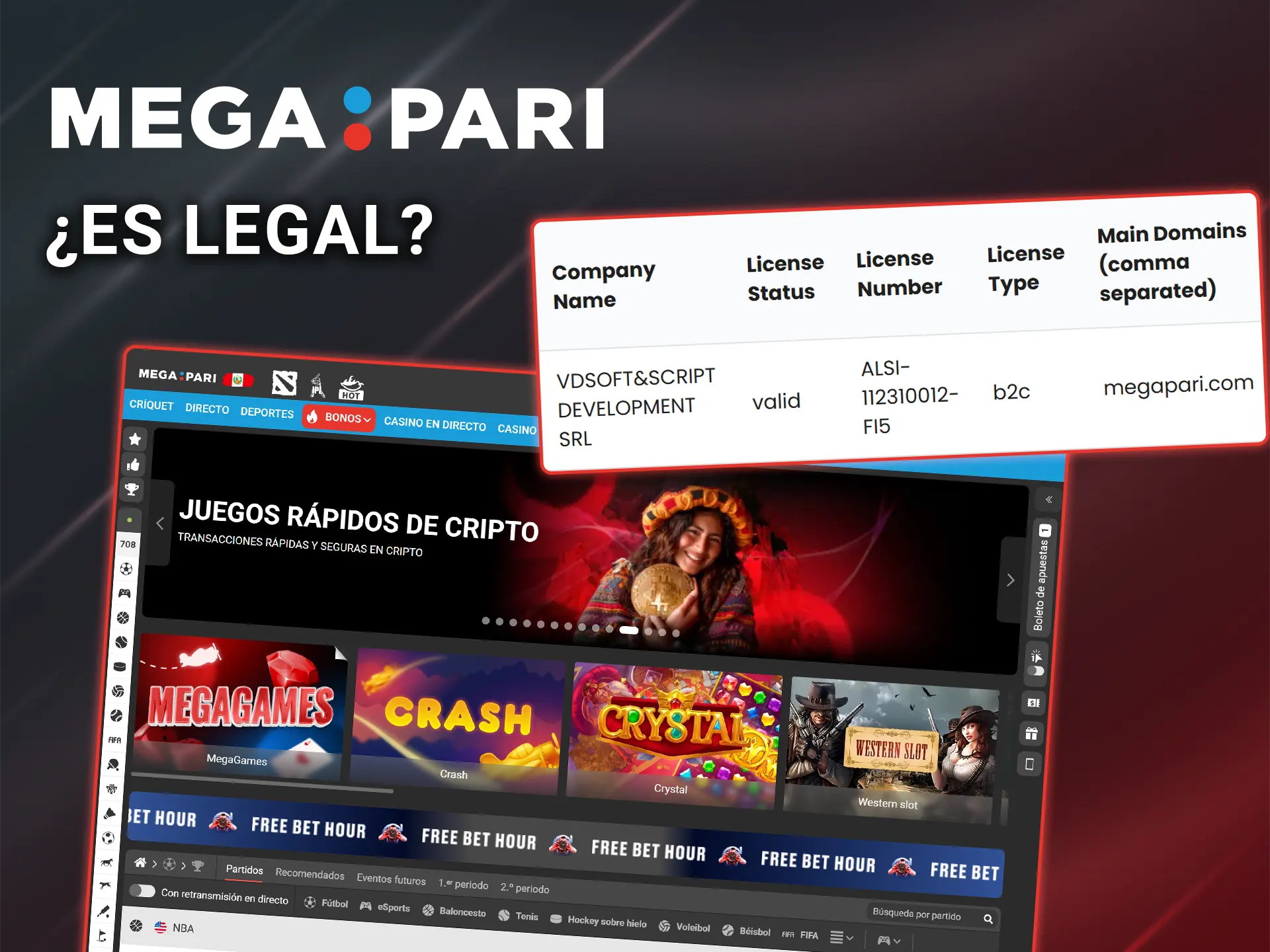 Descubre todo sobre la legalidad y seguridad de Megapari.