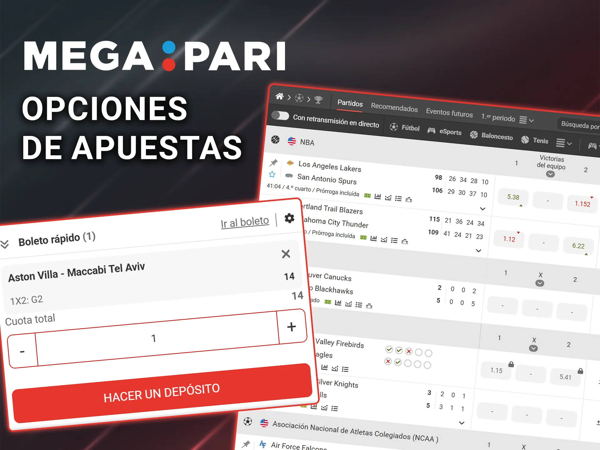 Descubre todas las opciones de apuestas en Megapari.