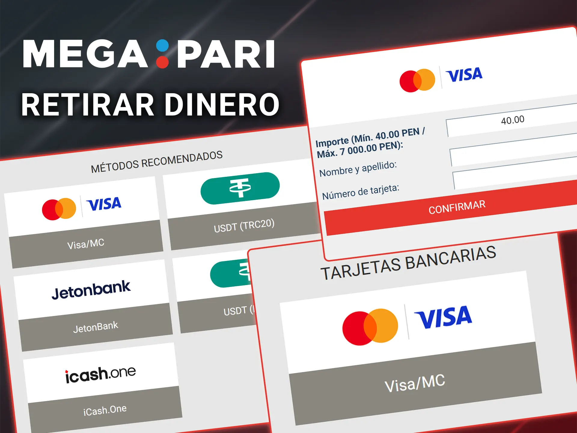 Retira tus ganancias de forma rápida y cómoda en Megapari.