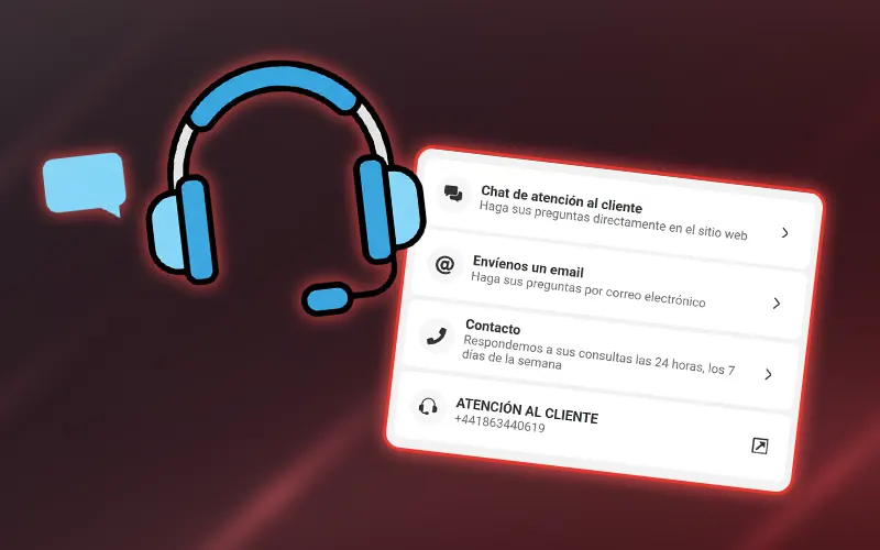 Evalúa el servicio de asistencia rápido y de calidad de Megapari.