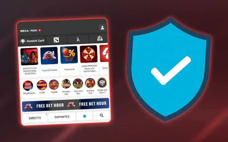 Juega con confianza y evalúa la seguridad de Megapari.