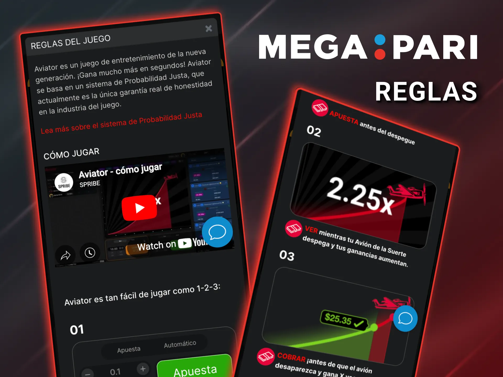 Megapari Aviator dos apuestas por ronda y modo demo disponible.