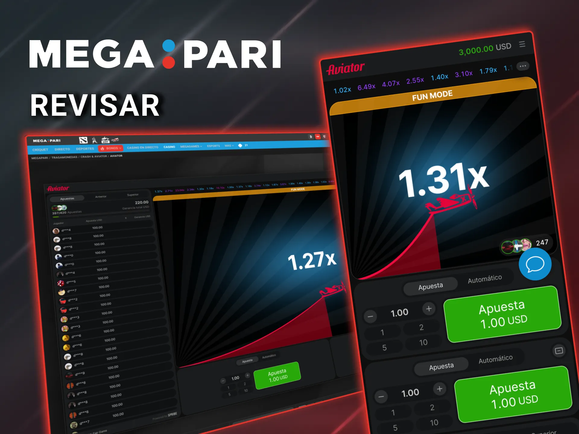 Aviator en Megapari crash dinámico con decisiones instantáneas.