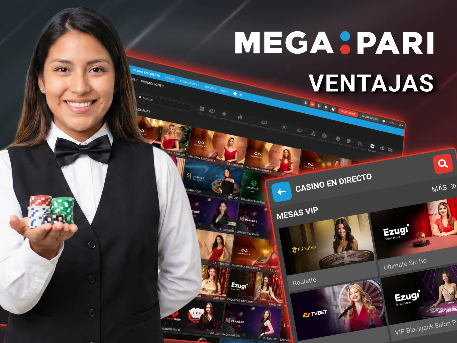 Megapari Perú ofrece casino en vivo con producción HD y mesas adaptadas a tu ritmo de juego.