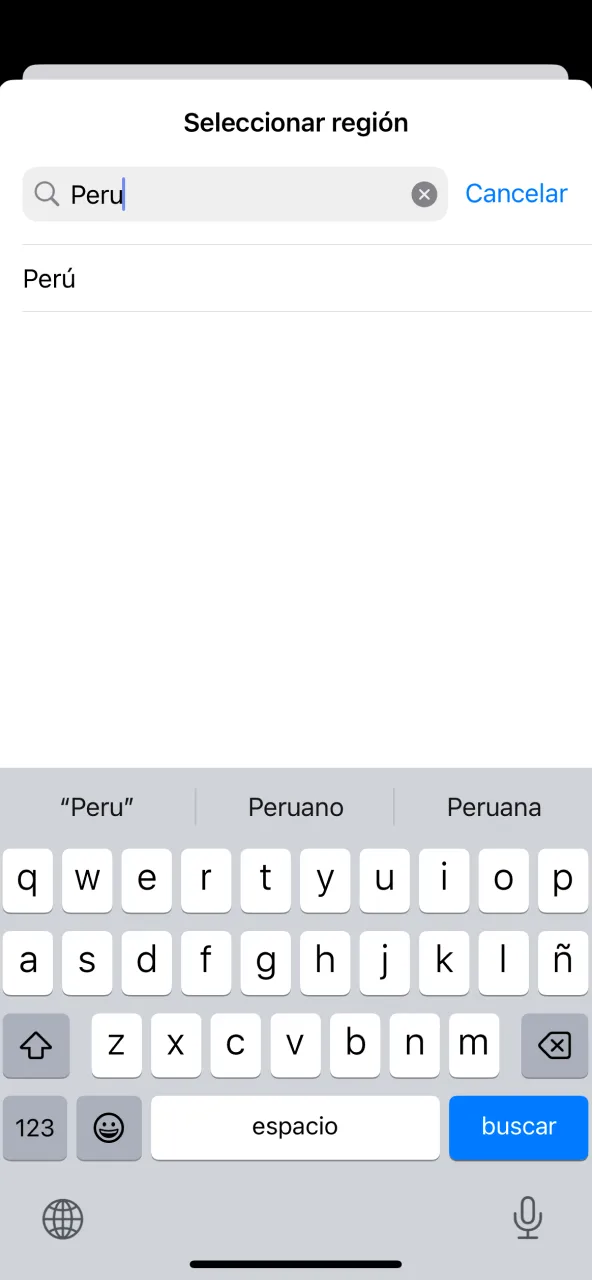 Megapari requiere ubicación habilitada para confirmar registro en Perú.