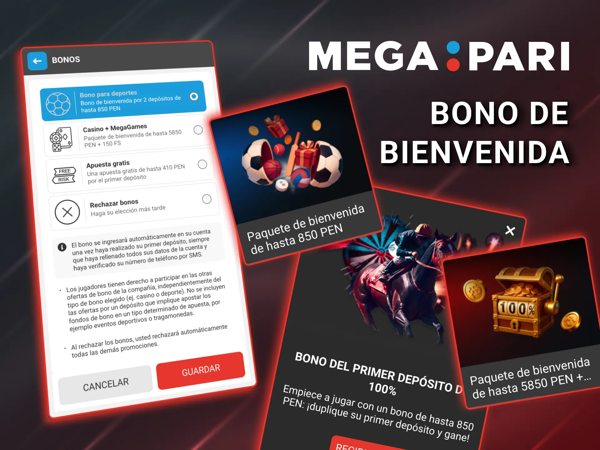 Regístrate en Megapari Perú y recibe bono de bienvenida exclusivo.