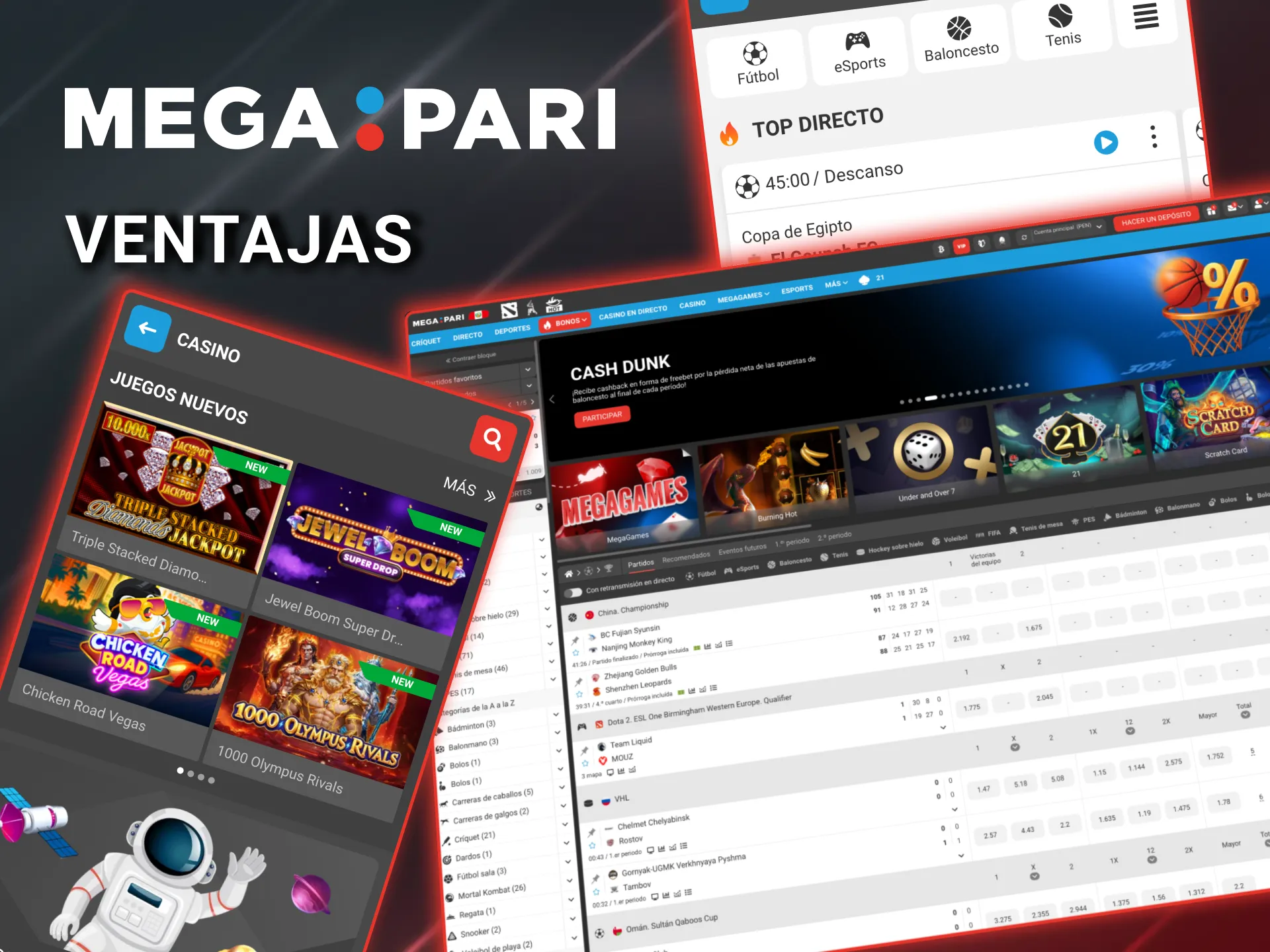 Megapari Perú combina cuotas competitivas seguridad avanzada y aplicaciones móviles.